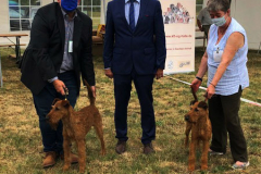 Shane, Ira und wir unter Corona-Bedingungen